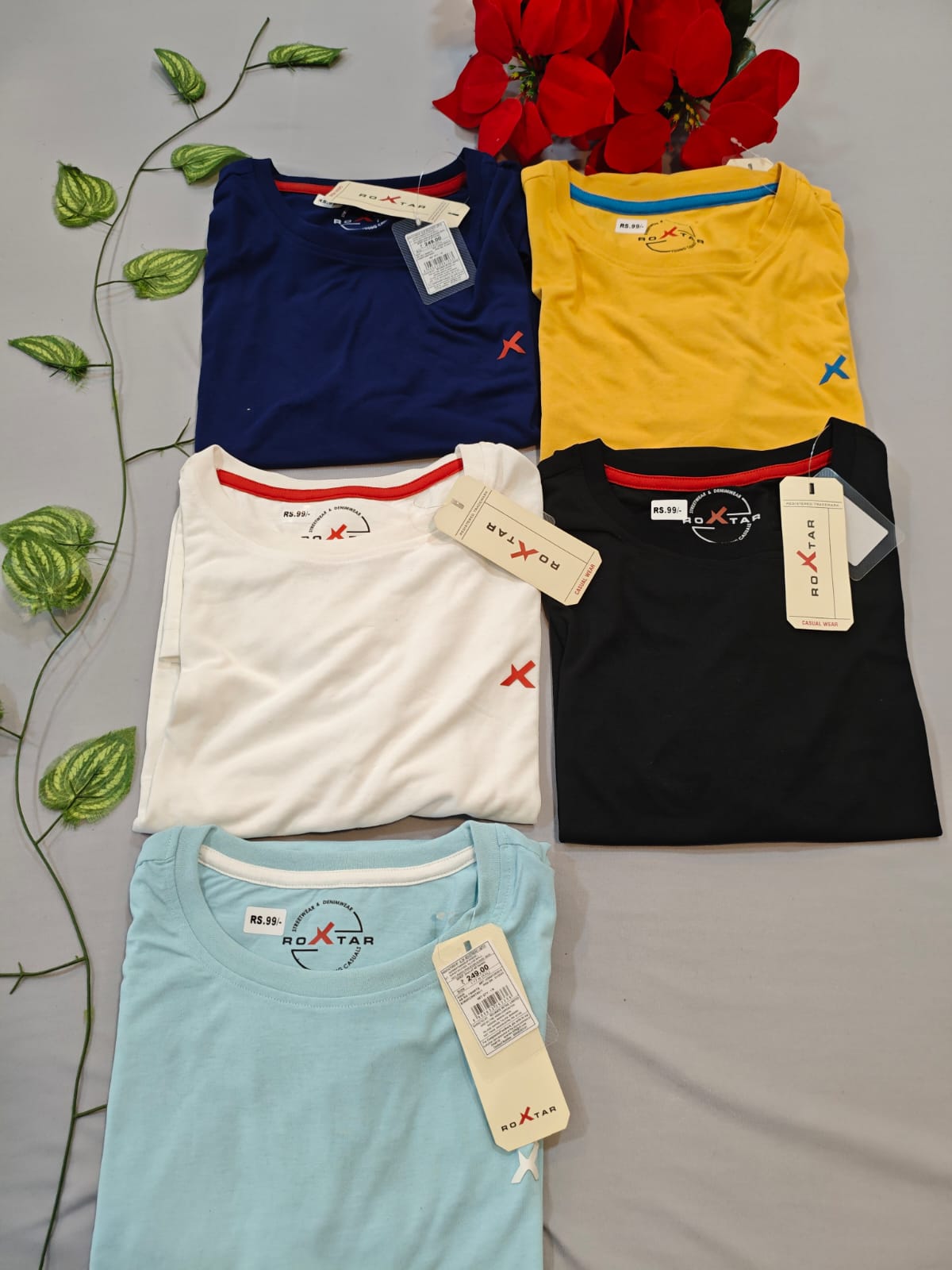 5 Plain T-Shirt