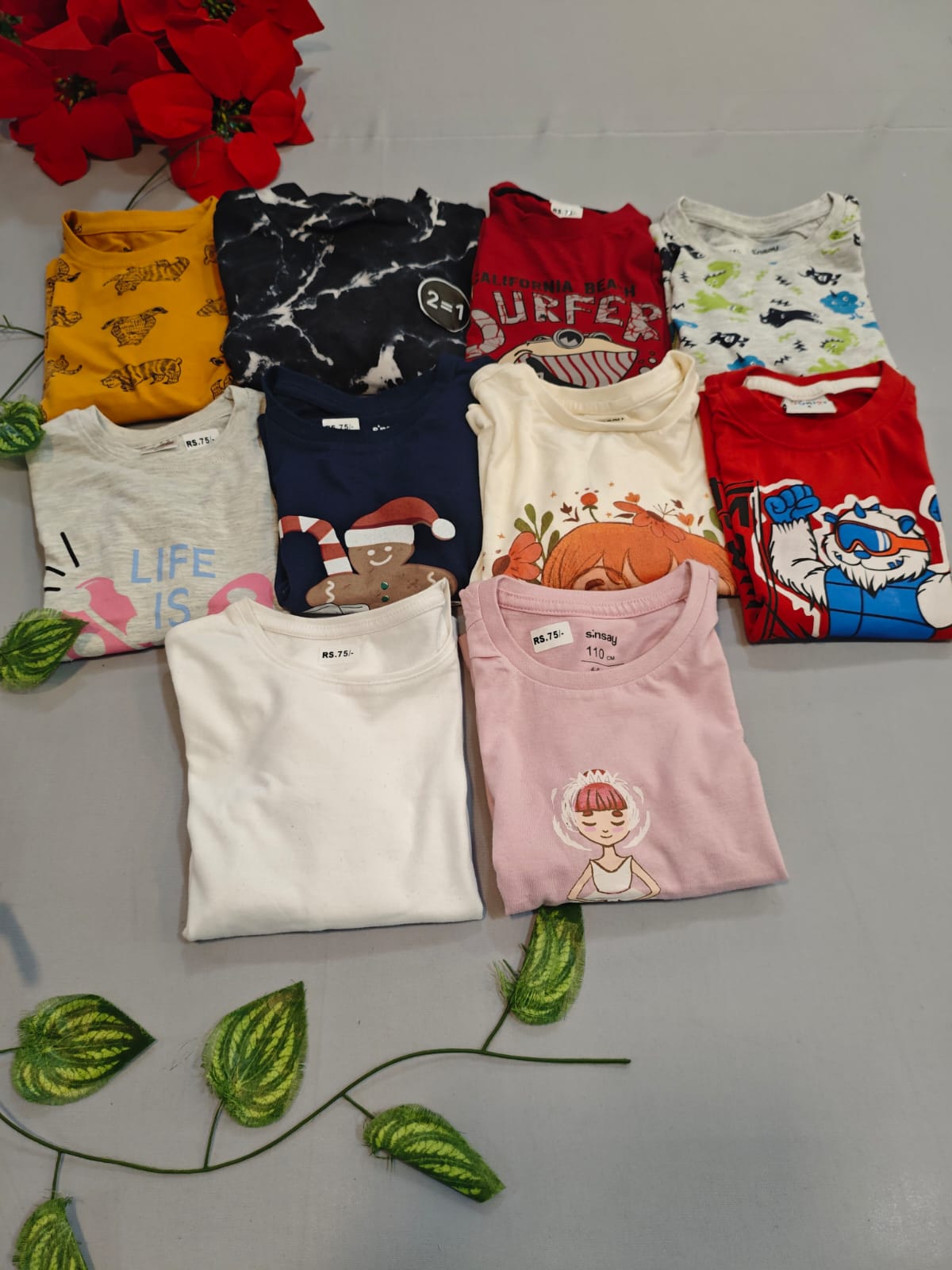 10 T-Shirt(1 , 2 Years)