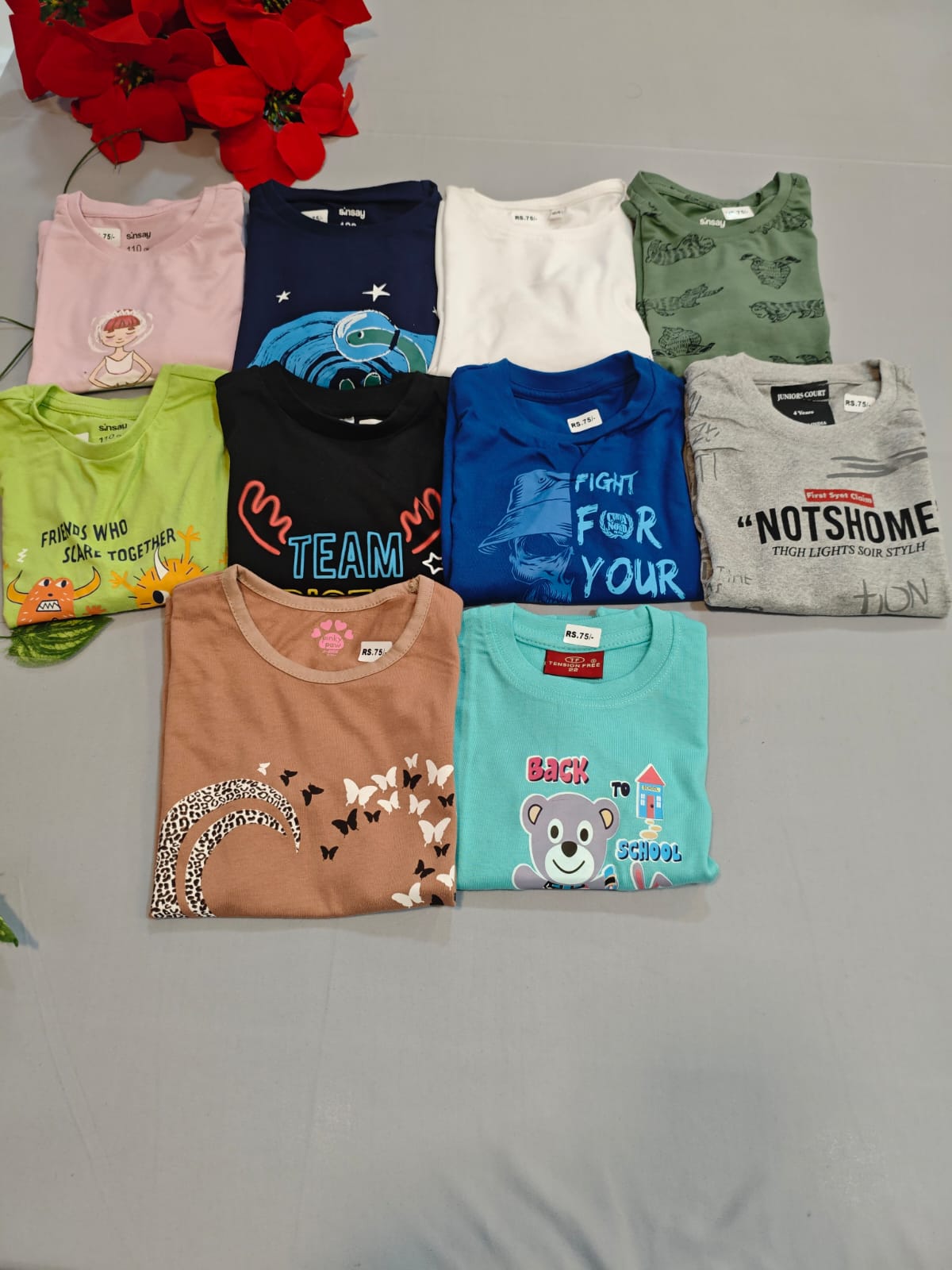 10 T-Shirt(2 , 3 Years)