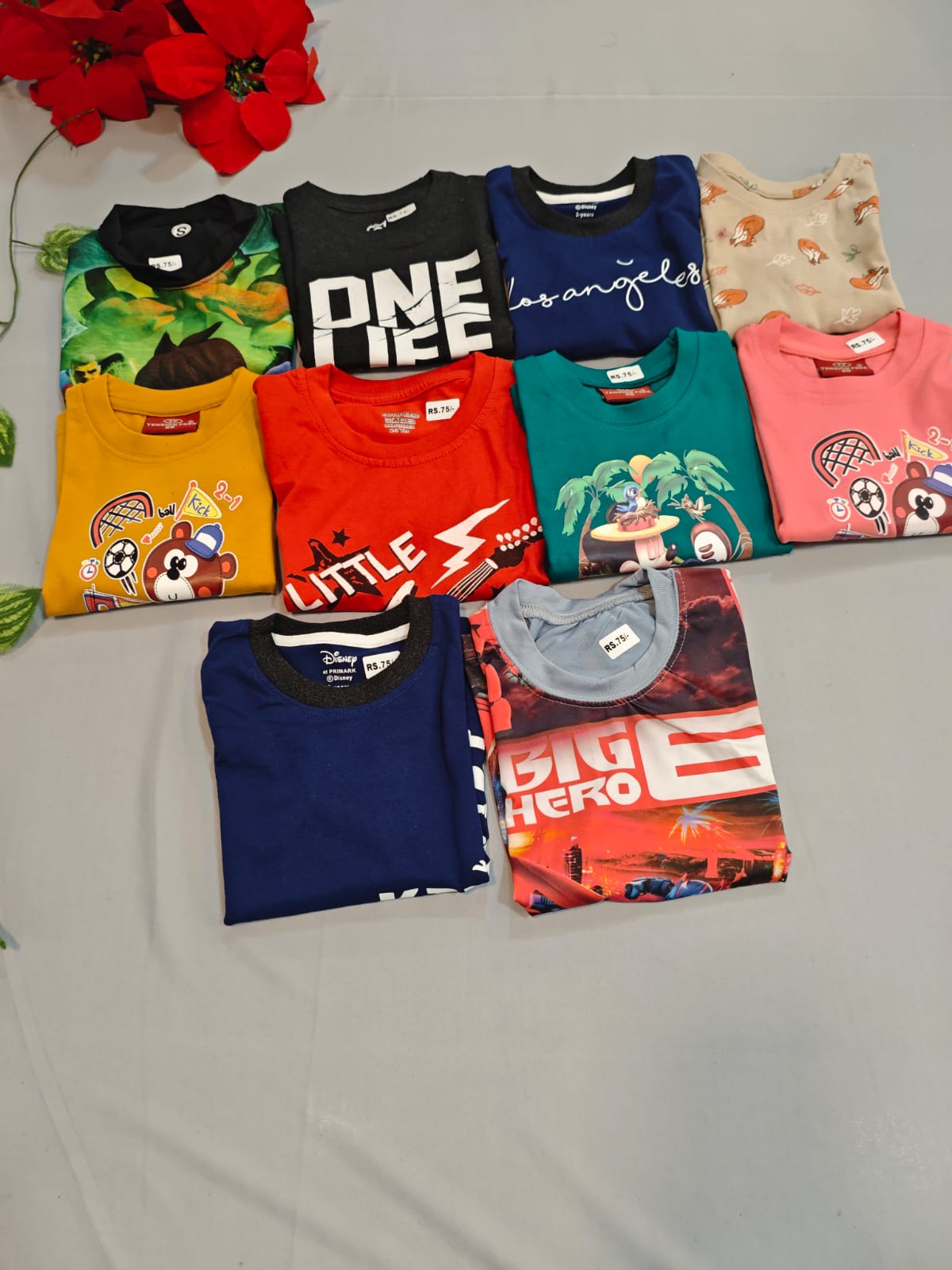 10 T-Shirt(2 , 3 Years)