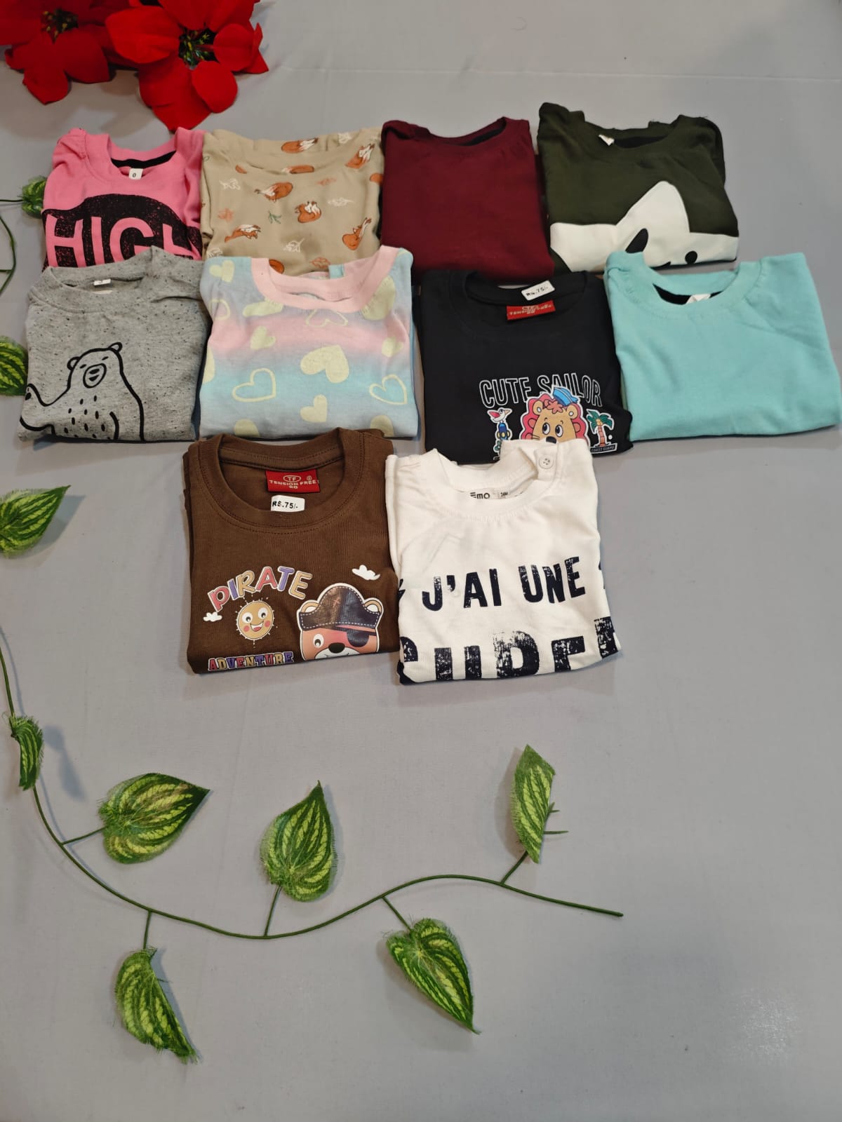 10 T-Shirt(1 , 2 Years)