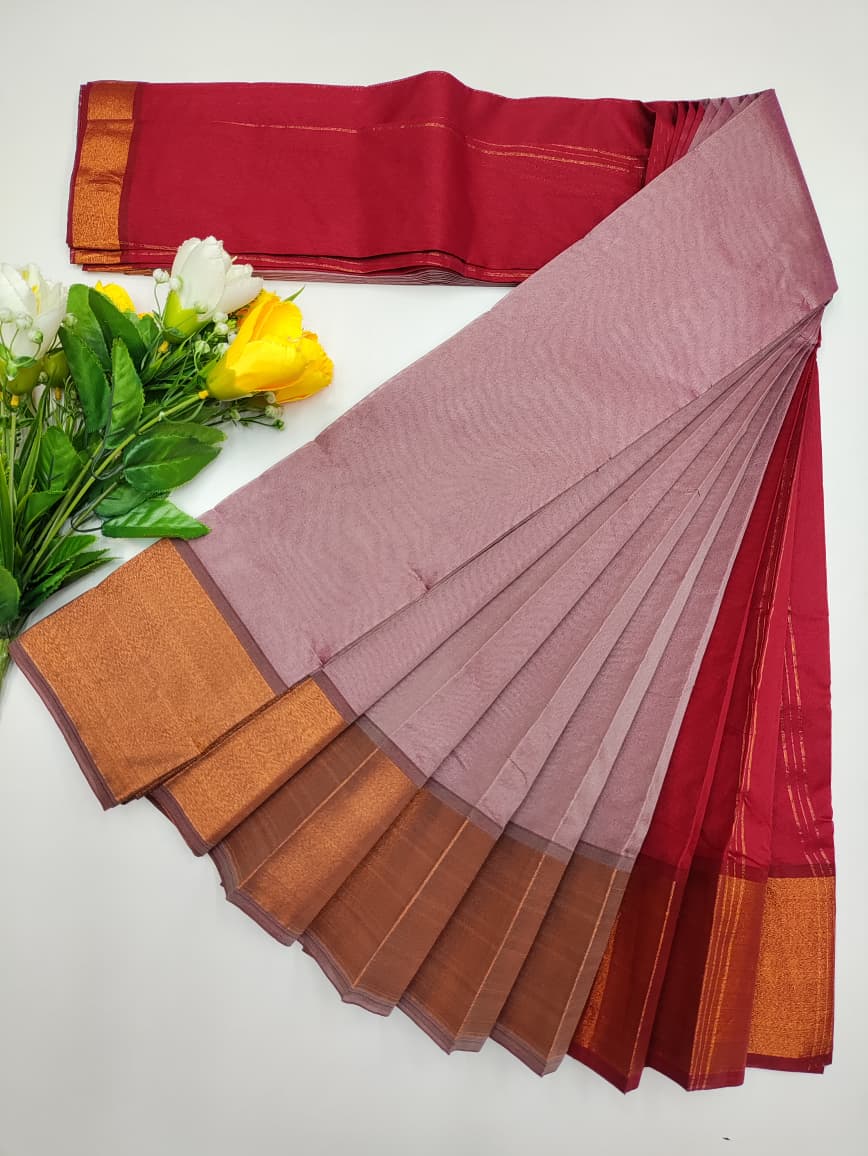 Plain Silk Cotton
