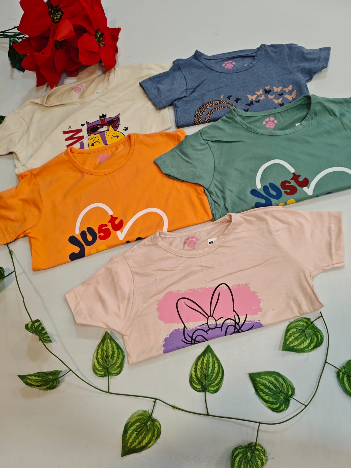 5 Girls Tshirt(2Year)