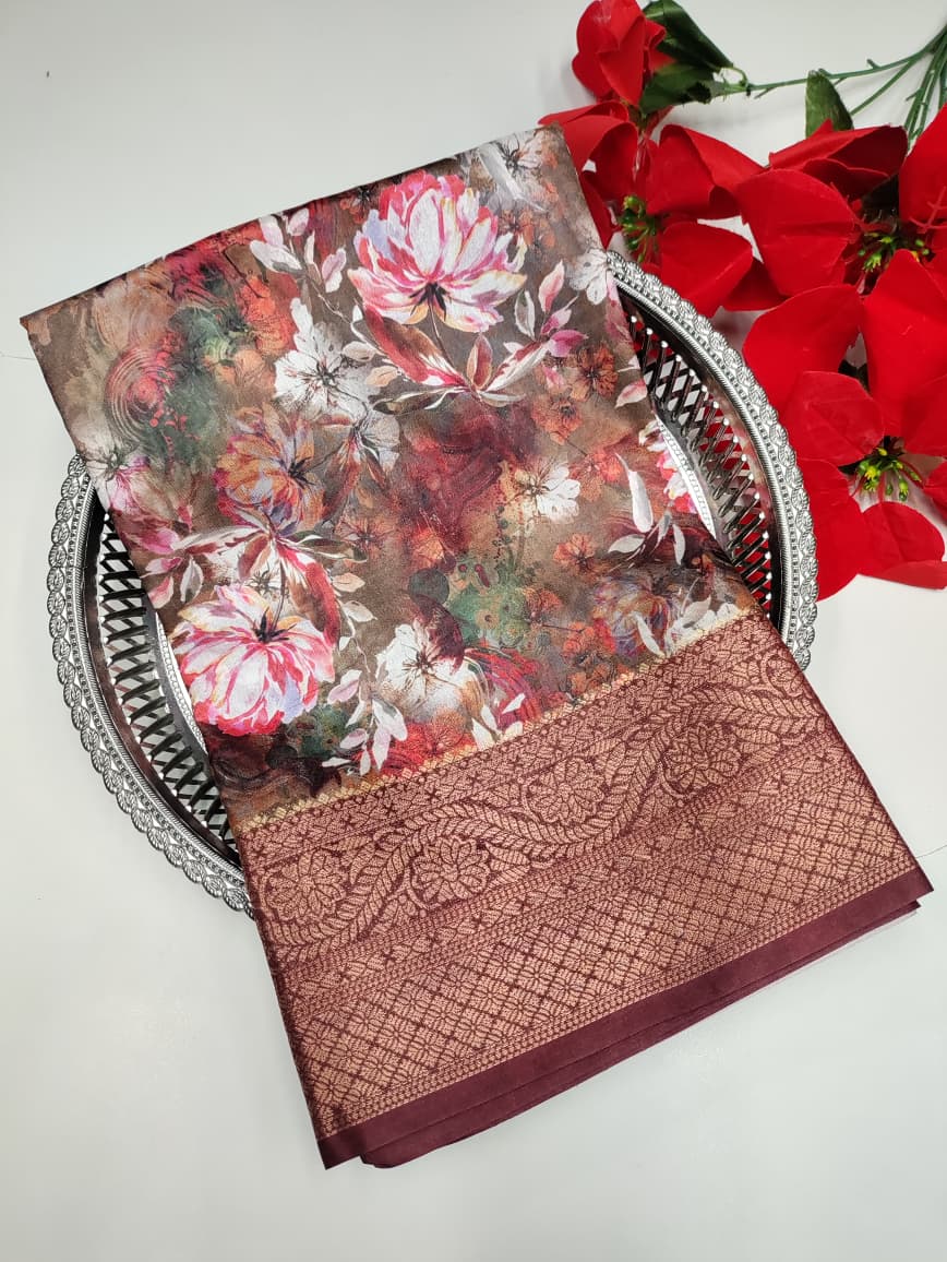 Dola Jacquard Saree DJ01