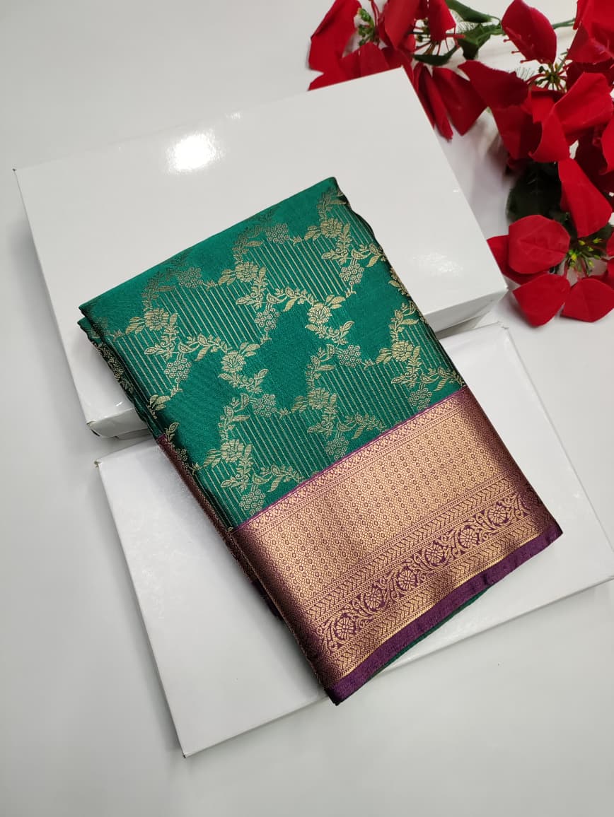 Wedding  Silk Cotton Saree WD36