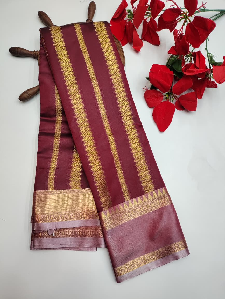 Raw Silk Saree OT57