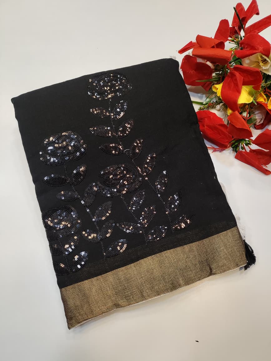 Boutique BlackRose Saree BT01
