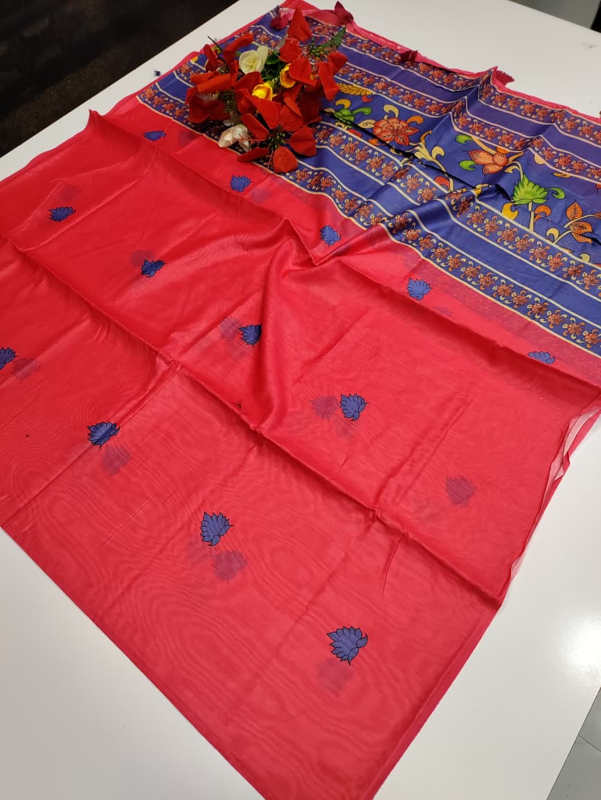Chanderi Cotton Saree SR01