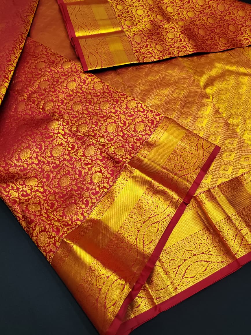 Abinayam Pure Pattu Silk E46