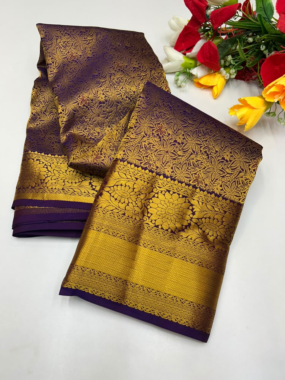 Nanditha Pure Pattu Silk E58