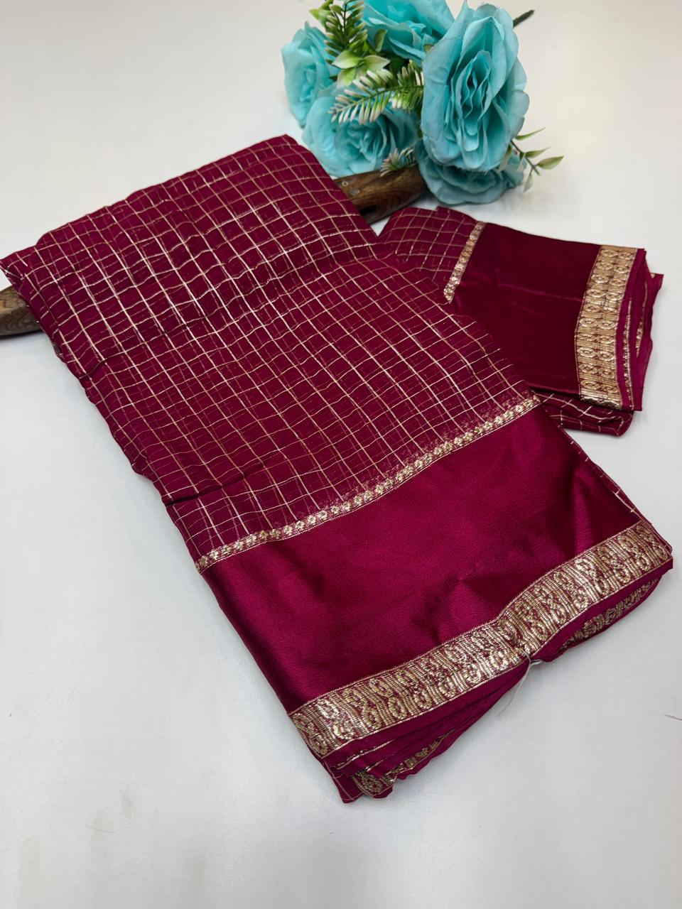 Zara Viscose Saree ZA15