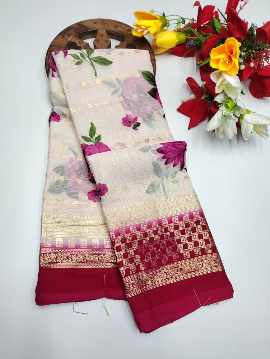 Deepika Foil Saree DP02
