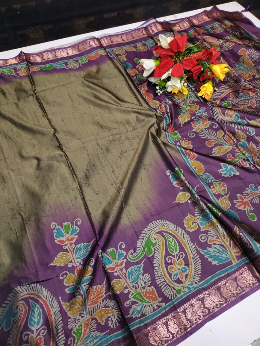 Block Fancy Saree CFS01
