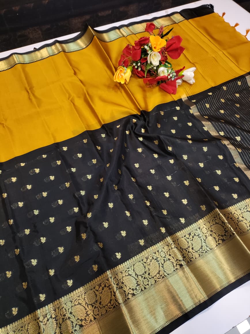 Banarasi Half and Half Saree FV46 (10 Days Pre Booking)