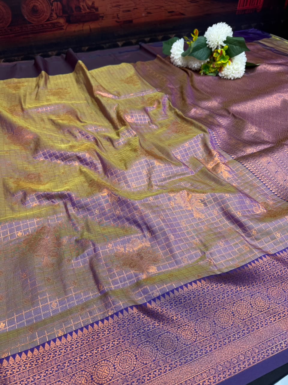 Malar Kattam |Zari Soft Silk Saree for Women| MKT02