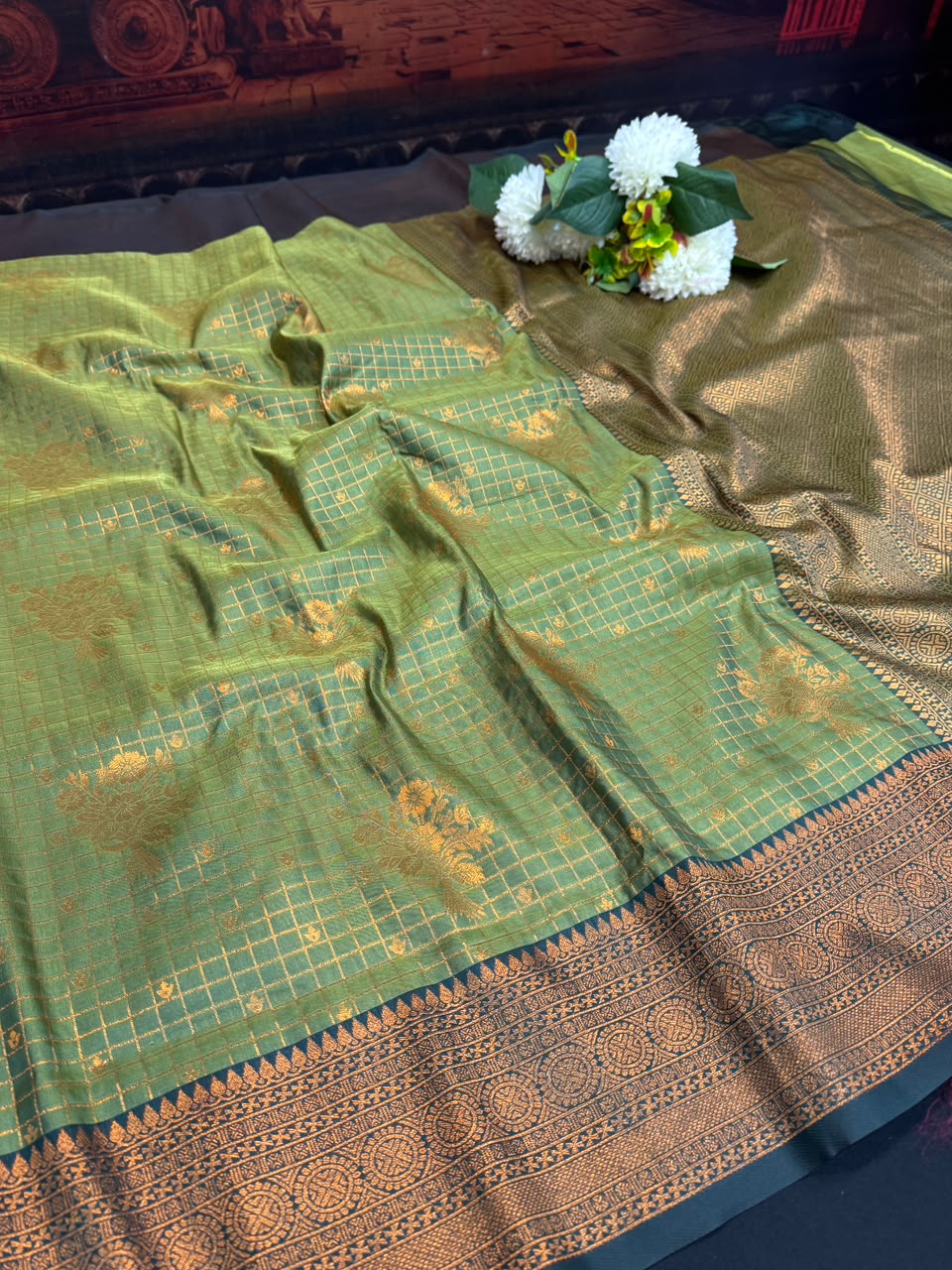 Malar Kattam |Zari Soft Silk Saree for Women| MKT06