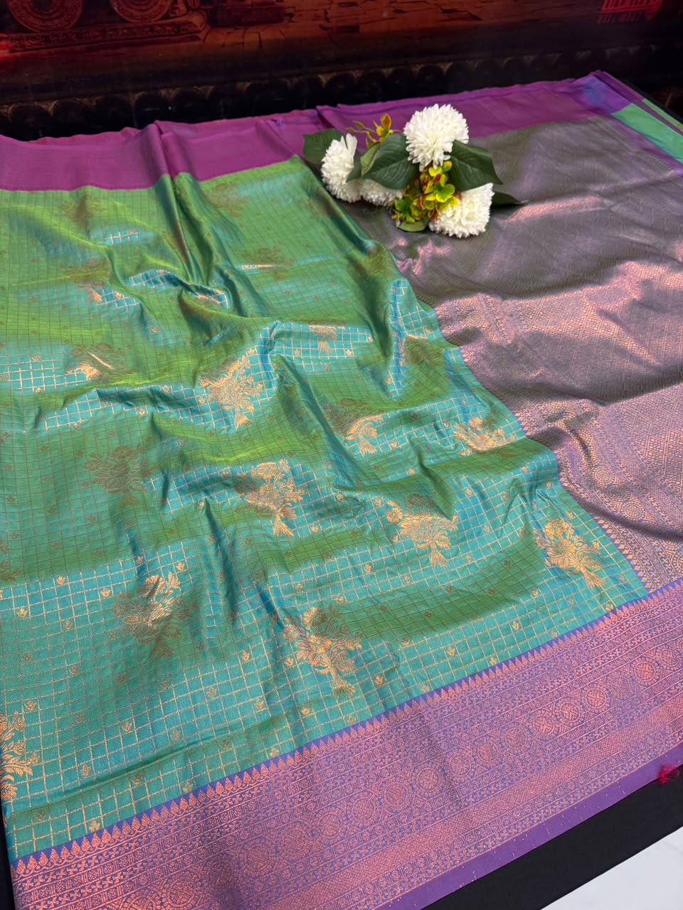Malar Kattam |Zari Soft Silk Saree for Women| MKT10