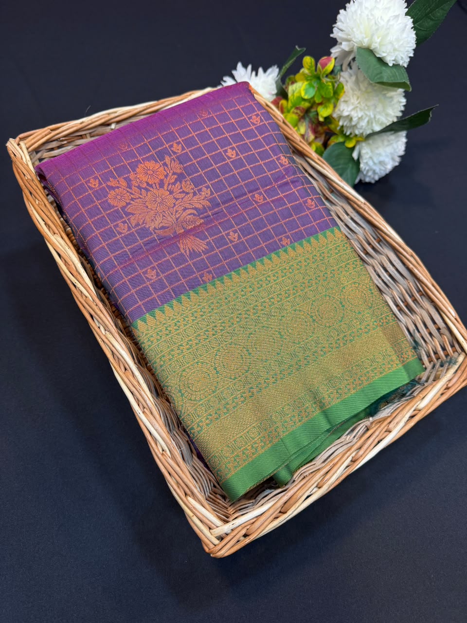 Malar Kattam |Zari Soft Silk Saree for Women| MKT11
