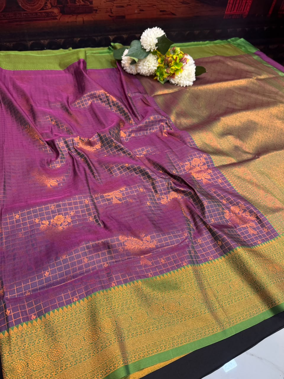Malar Kattam |Zari Soft Silk Saree for Women| MKT11