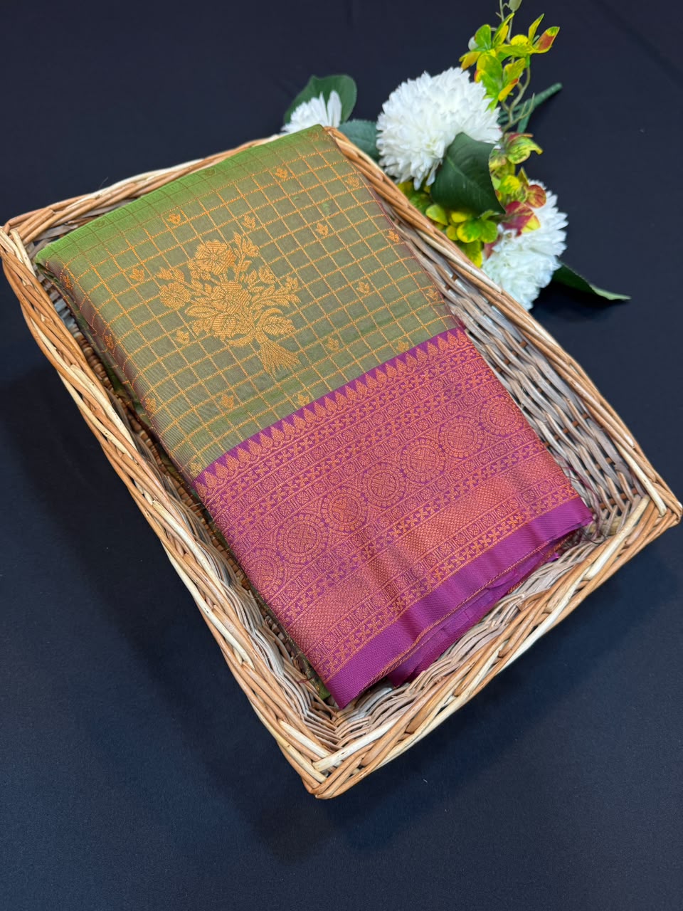 Malar Kattam |Zari Soft Silk Saree for Women| MKT15