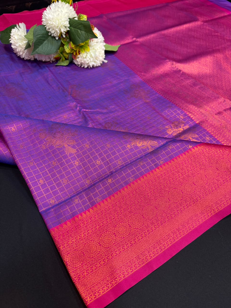 Malar Kattam |Zari Soft Silk Saree for Women| MKT16