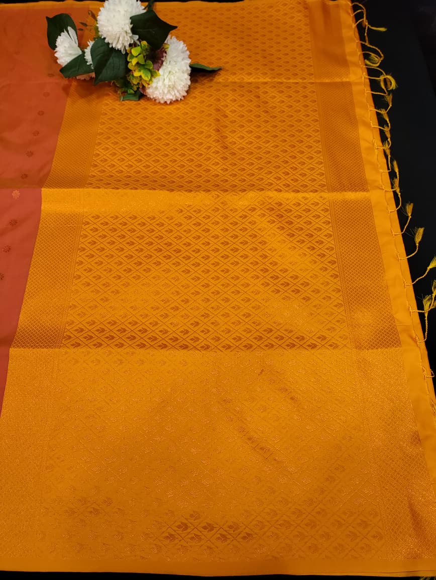 Padhumai Zari Soft Silk Saree for |Party & Festival Wear|  P04