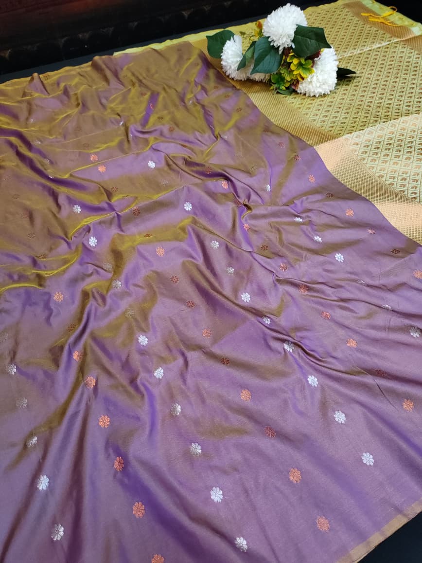 Padhumai Zari Soft Silk Saree for |Party & Festival Wear|  P10