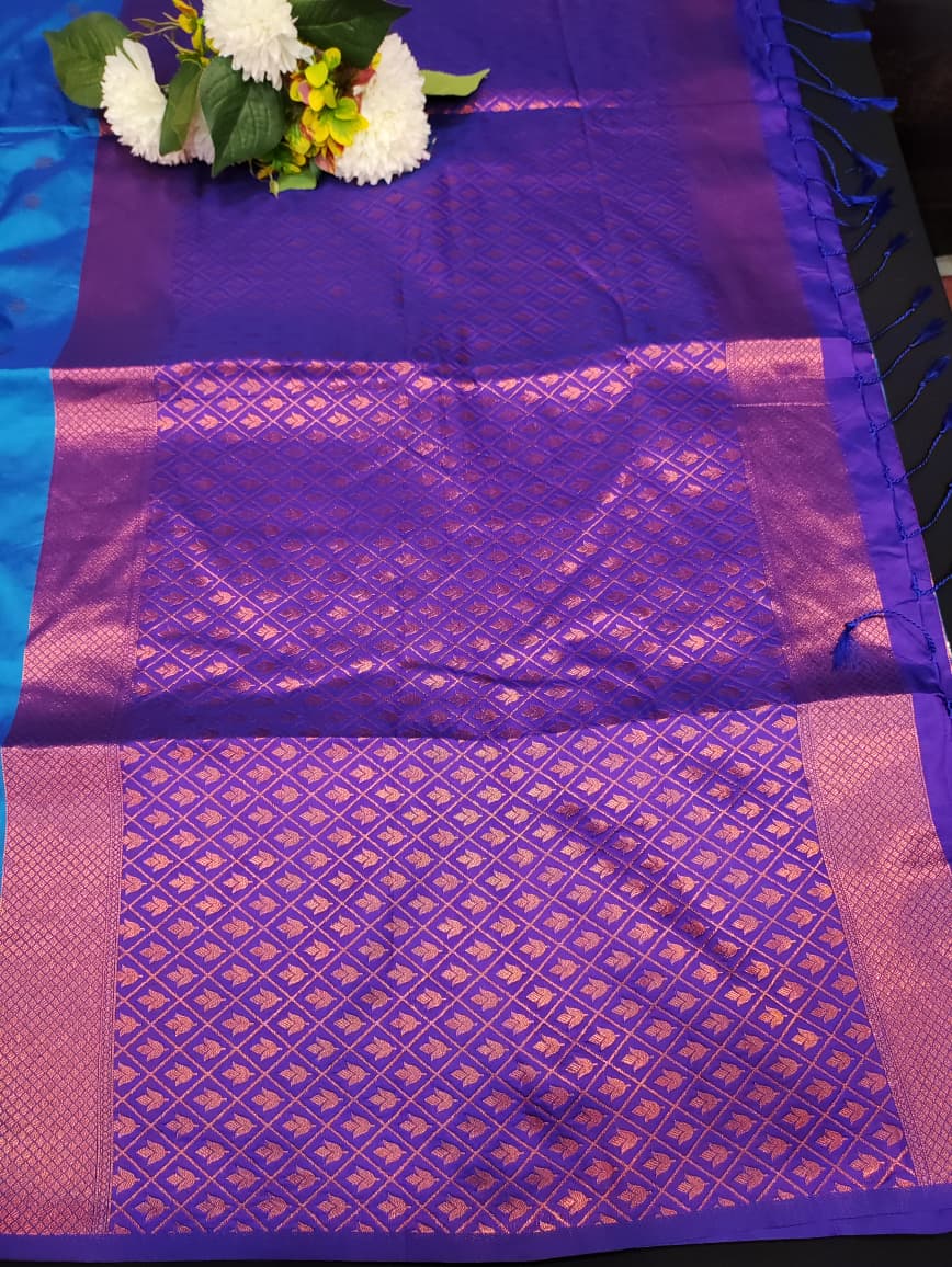 Padhumai Zari Soft Silk Saree for |Party & Festival Wear|  P13