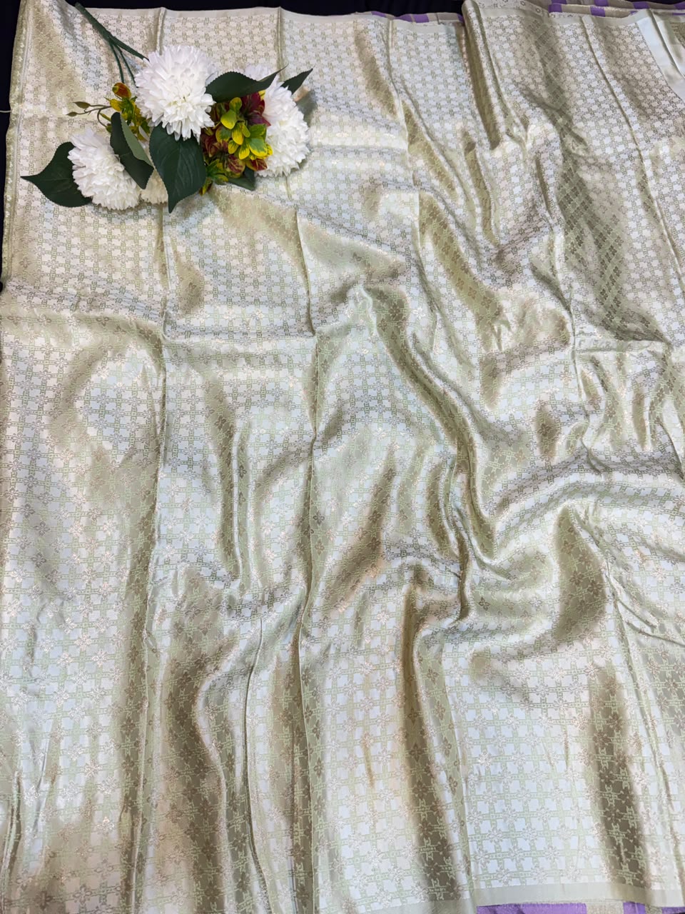 Nangai Satin Soft Saree with |Jacquard Blouse| PNG13