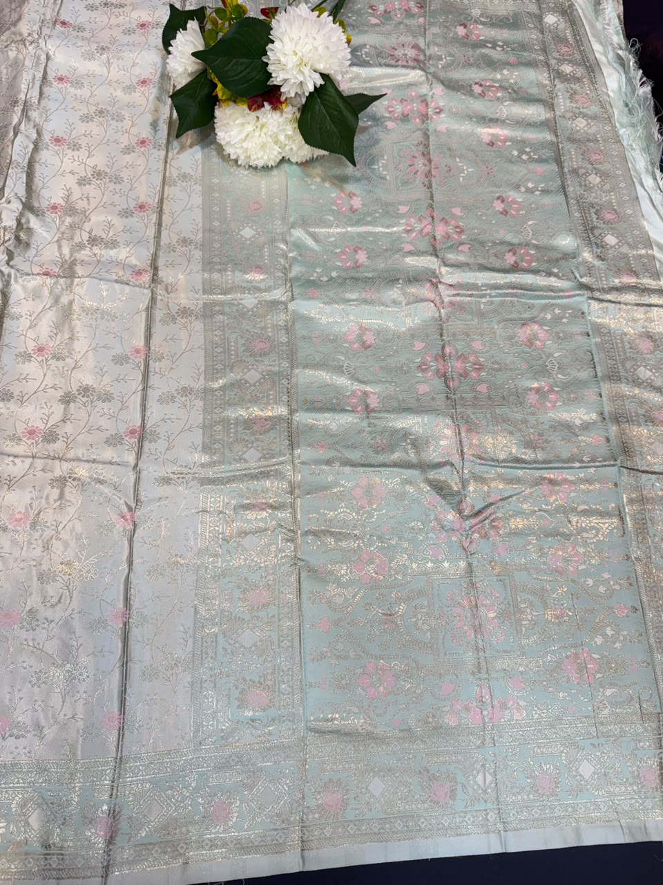 Nangai Satin Soft Saree with |Jacquard Blouse| PNG22