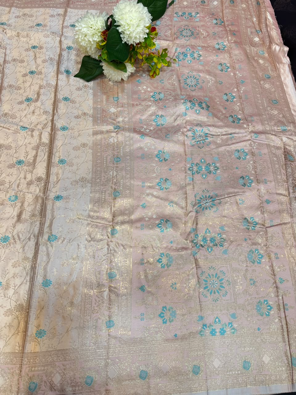 Nangai Satin Soft Saree with |Jacquard Blouse| PNG23