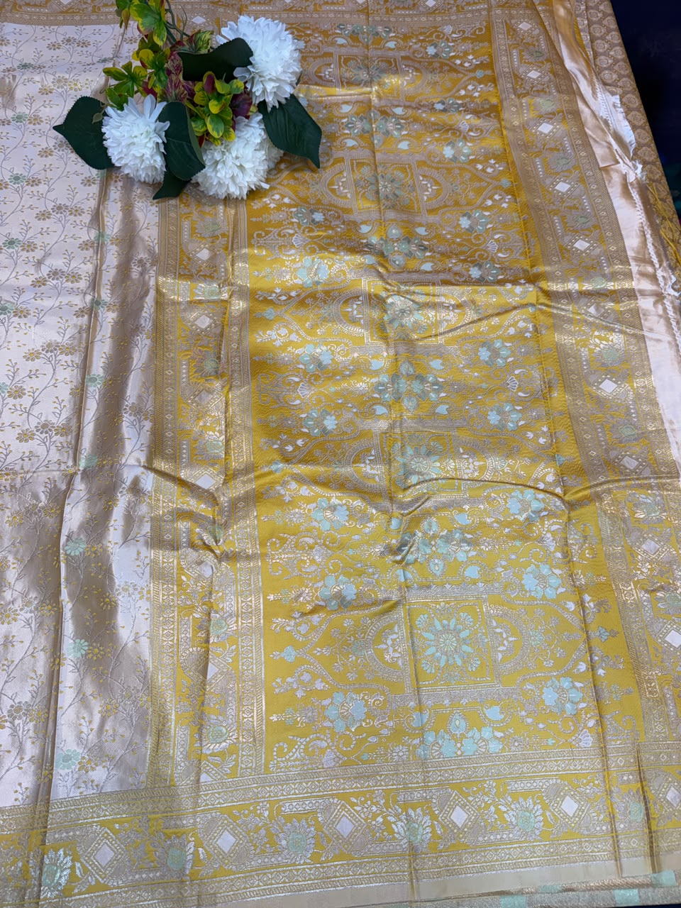 Nangai Satin Soft Saree with |Jacquard Blouse| PNG24