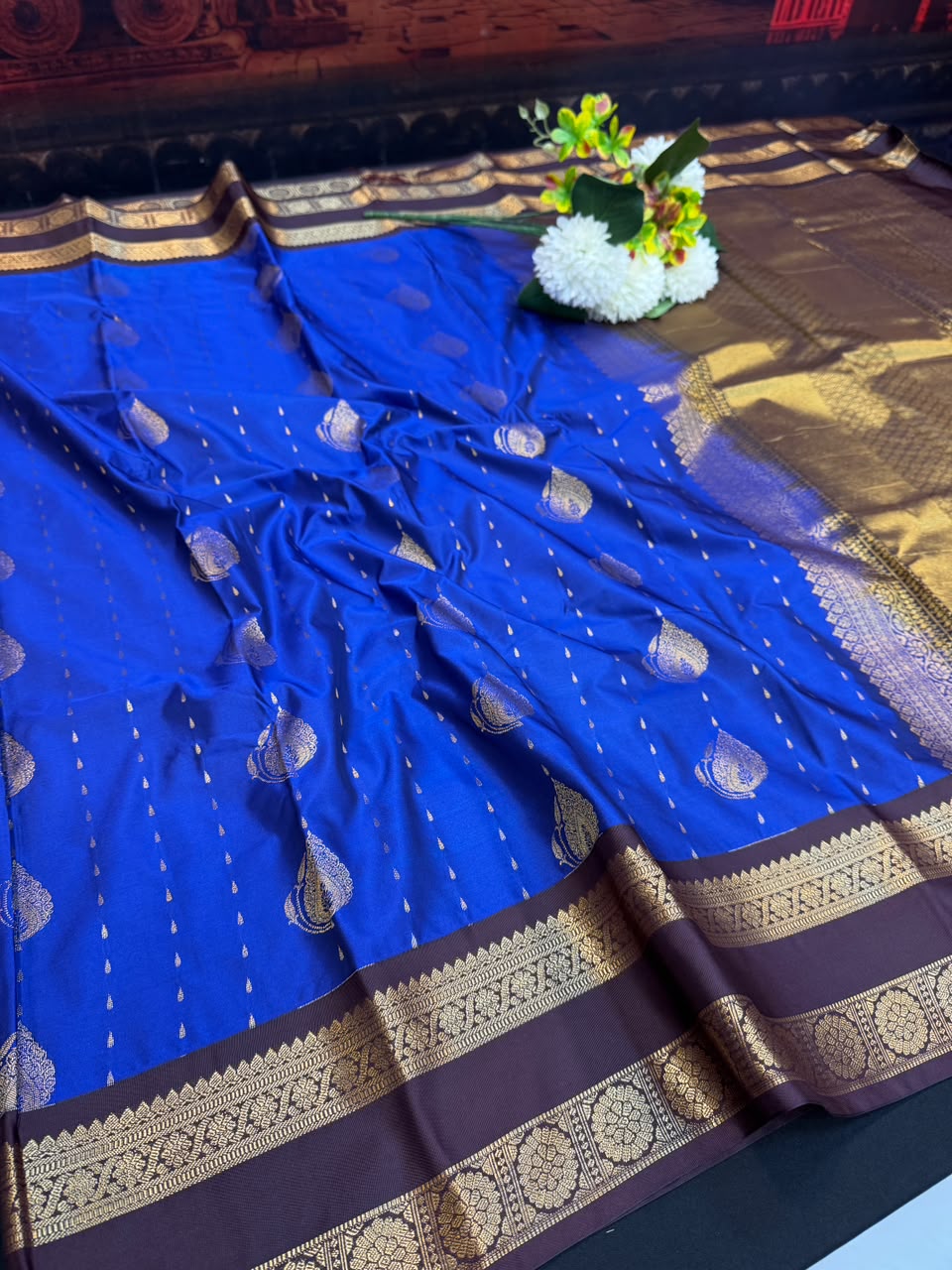 Vennila Semi Silk Saree | Zari Work | VNN12