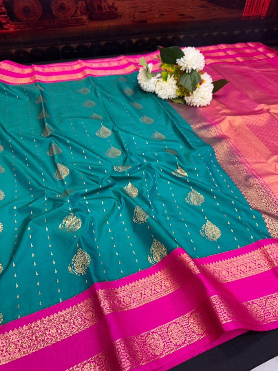 Vennila Semi Silk Saree | Zari Work | VNN14