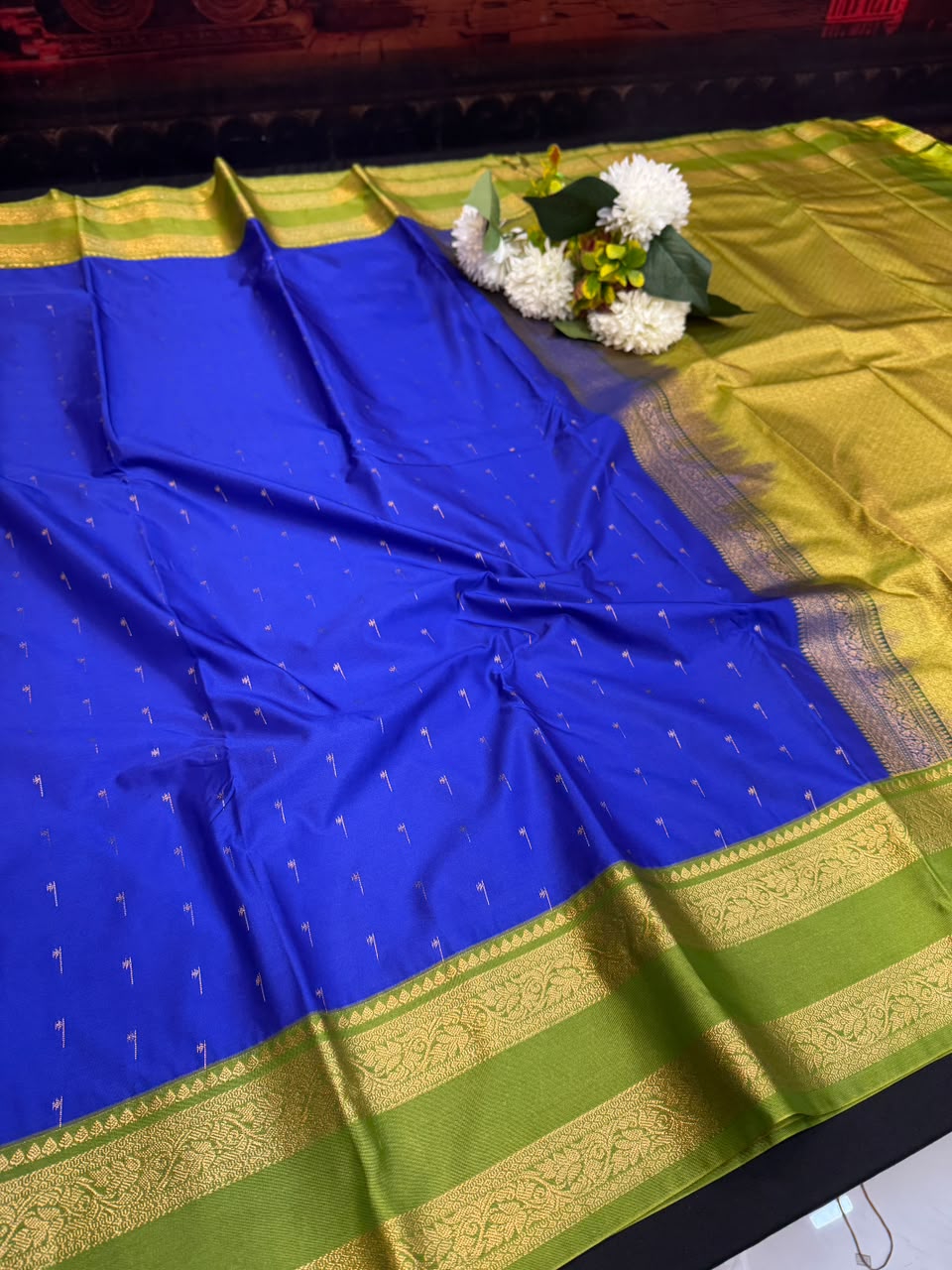 Vennila Semi Silk Saree | Zari Work | VNN16
