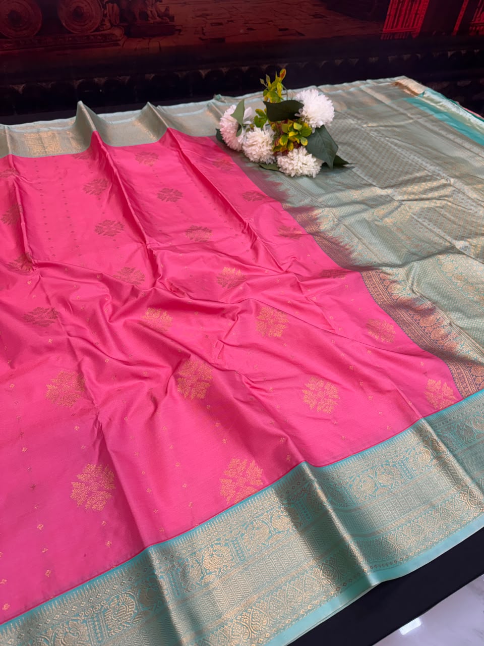 Vennila Semi Silk Saree | Zari Work | VNN18