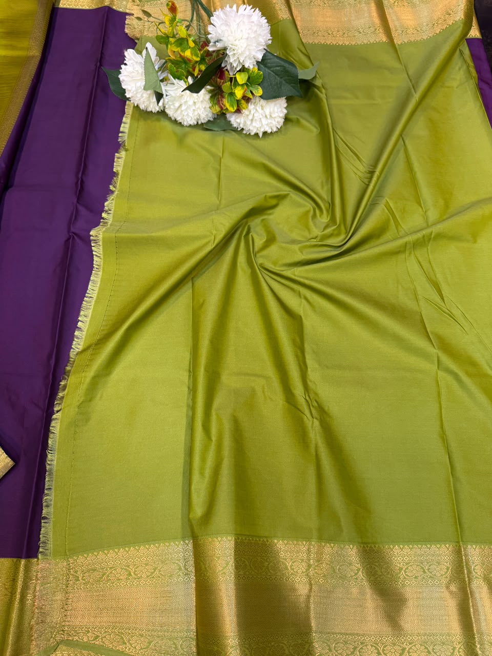 Vennila Semi Silk Saree | Zari Work | VNN20