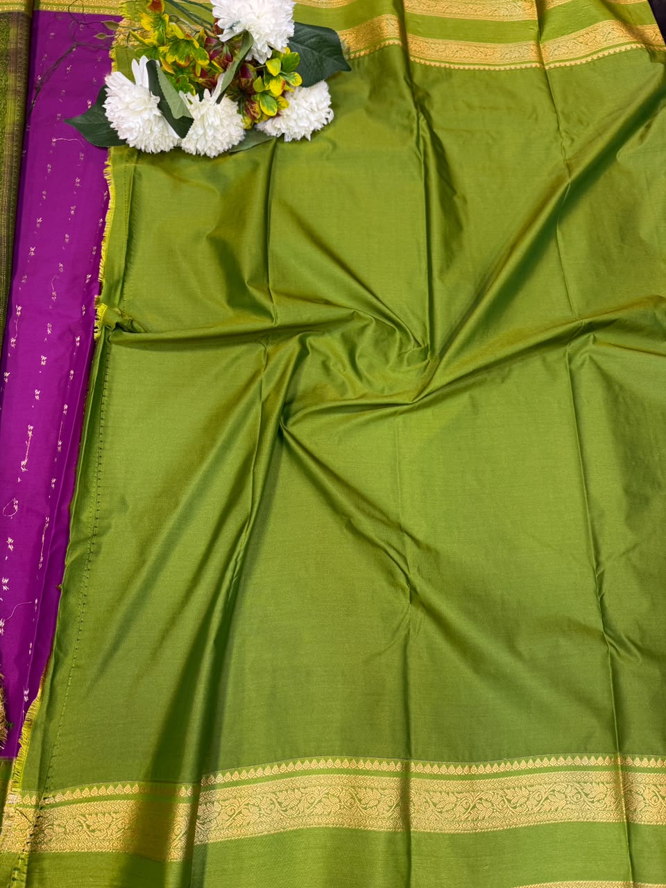 Vennila Semi Silk Saree | Zari Work | VNN21