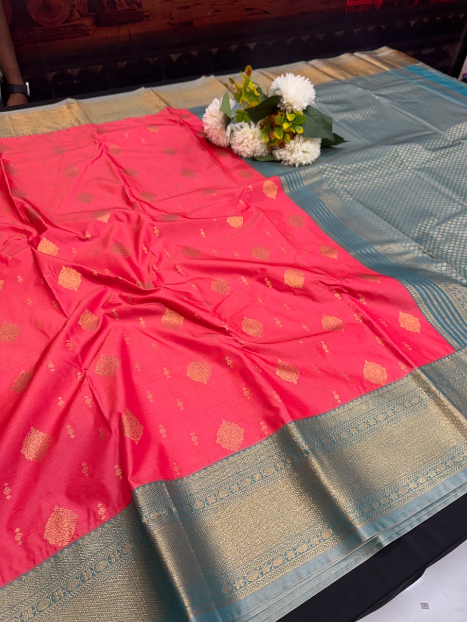 Vennila Semi Silk Saree | Zari Work | VNN22