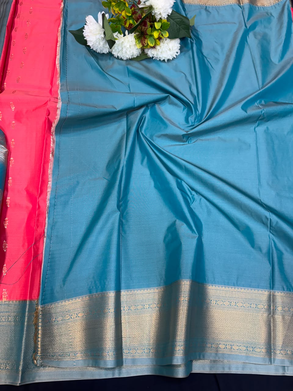Vennila Semi Silk Saree | Zari Work | VNN22