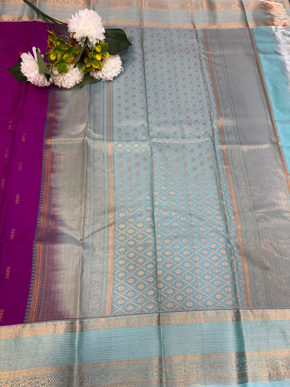 Vennila Semi Silk Saree | Zari Work | VNN25