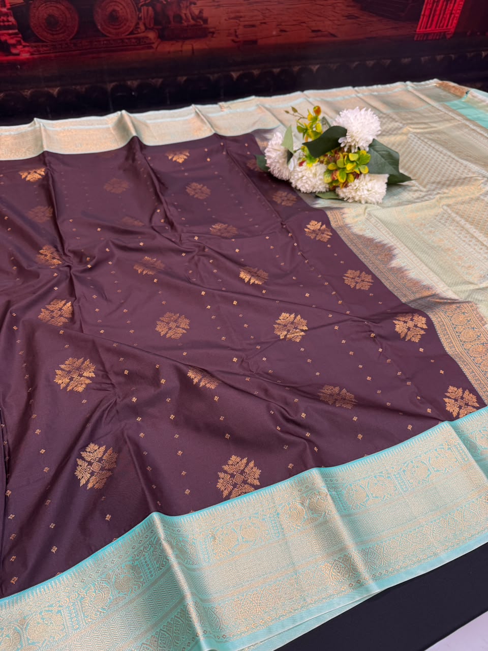 Vennila Semi Silk Saree | Zari Work | VNN28