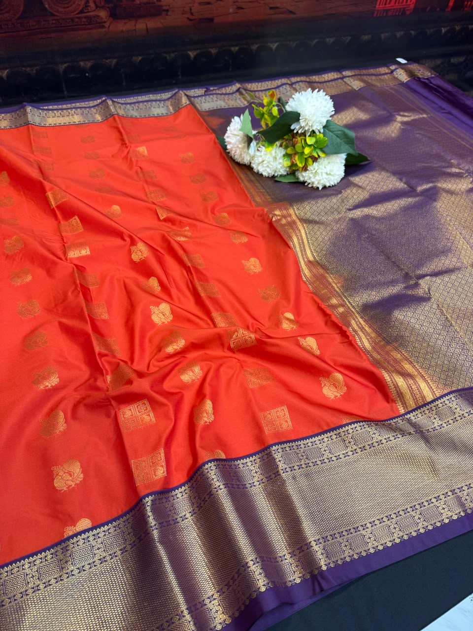 Vennila Semi Silk Saree | Zari Work | VNN29