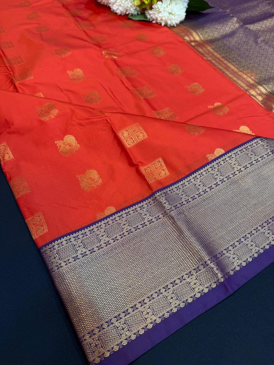 Vennila Semi Silk Saree | Zari Work | VNN29