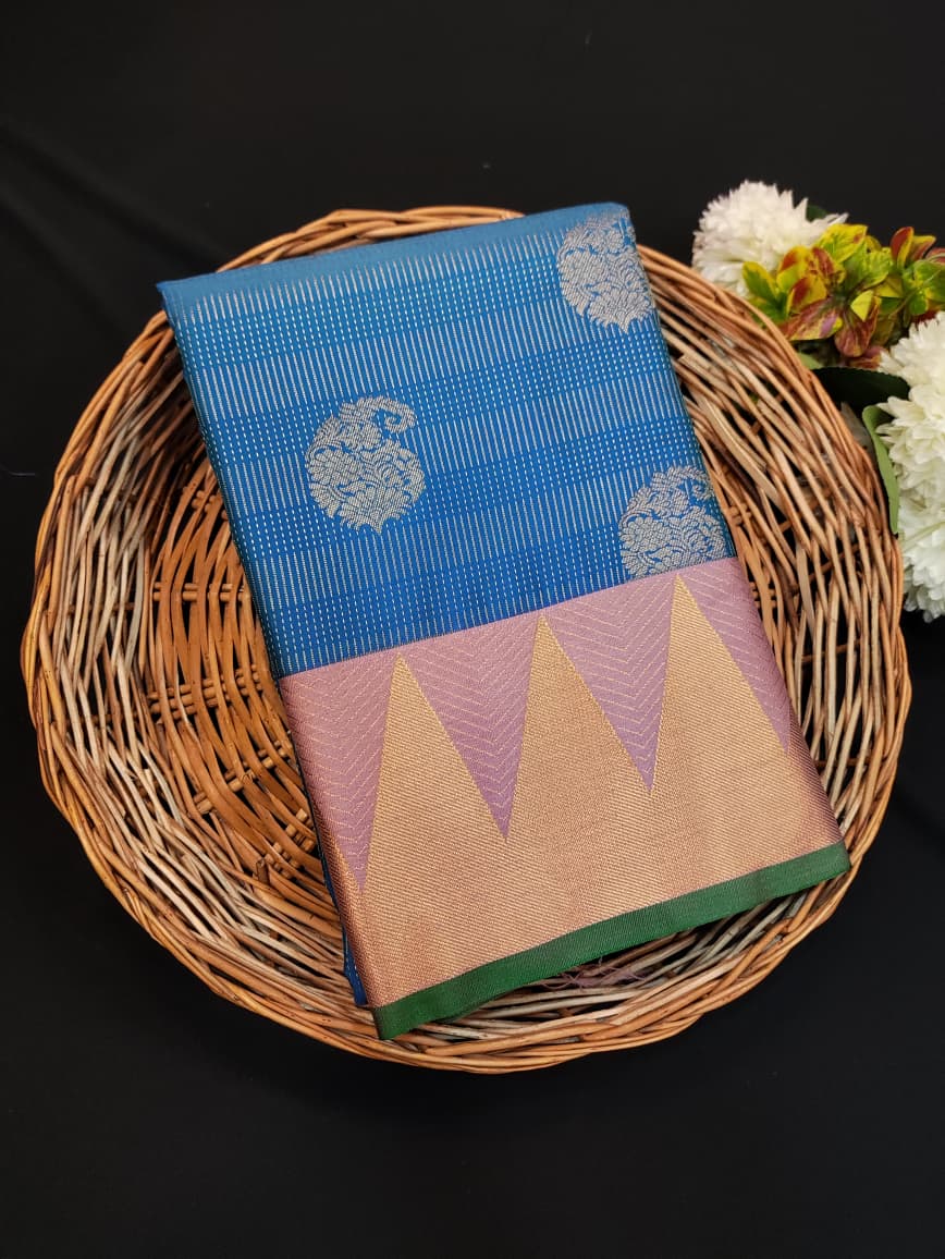 Luxury Semi Silk Saree for Women – Elegant Party Wear
