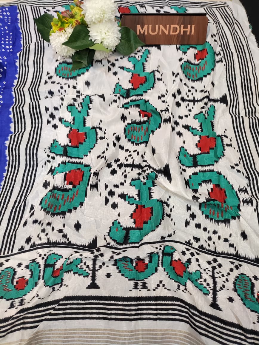 Malmal Cotton Saree | MU52