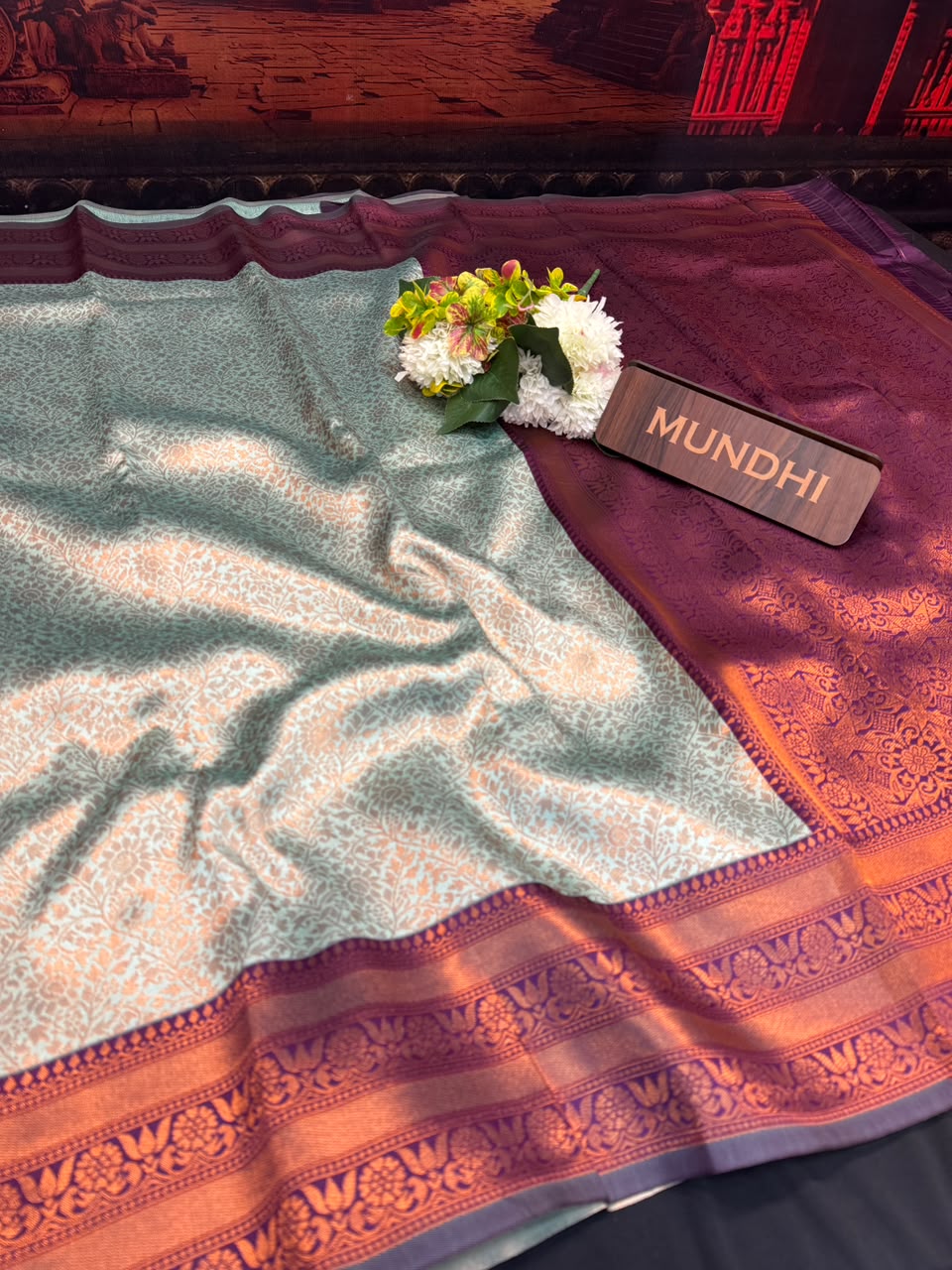 Bridal Pavishna Saree | Elegant Fancy Saree for Women| B10