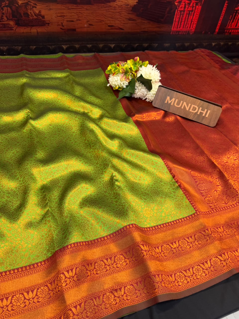 Bridal Pavishna Saree | Elegant Fancy Saree for Women| B14