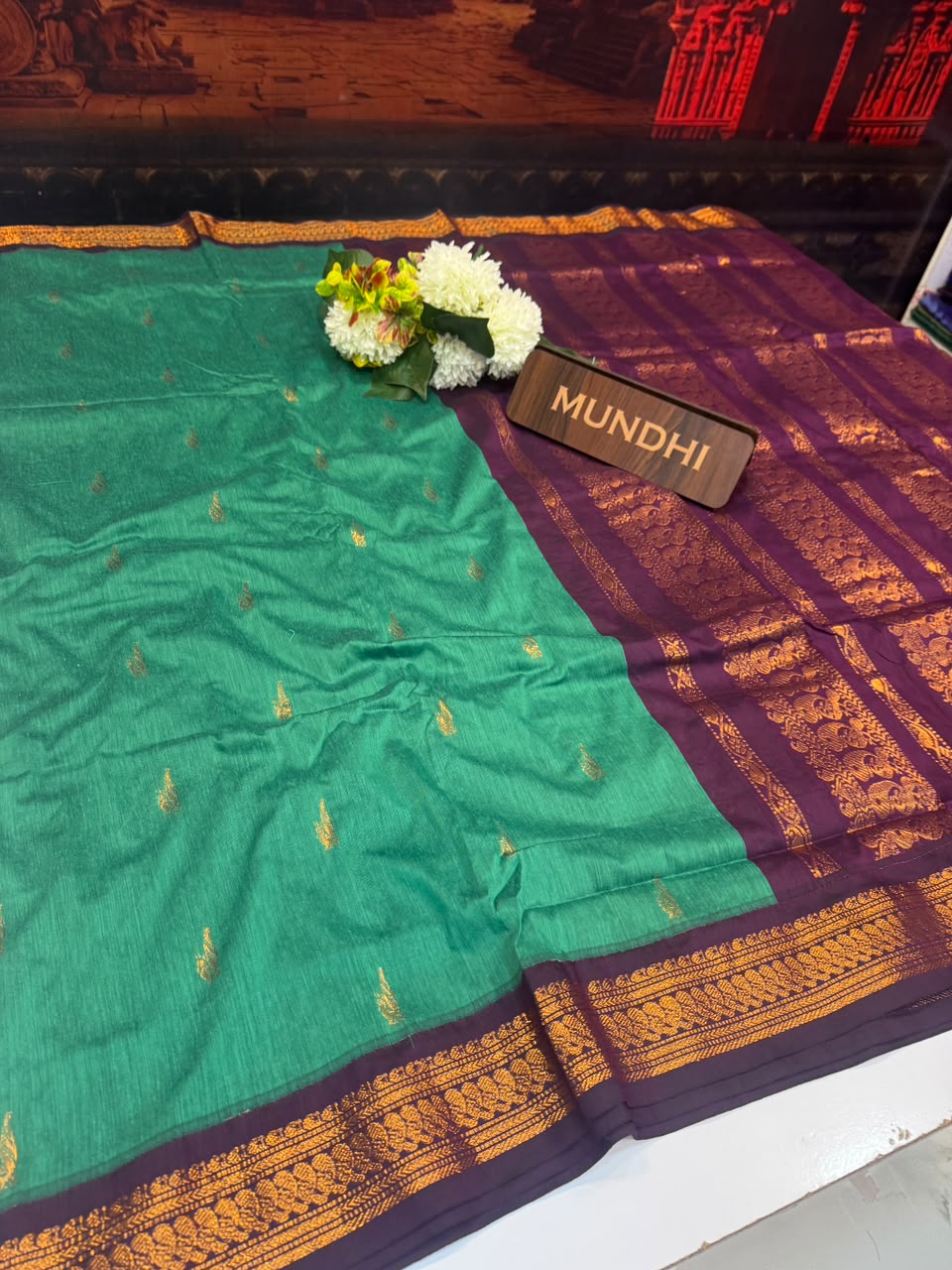 Kalyani Cotton Saree with |Zari Border for Women| KY27