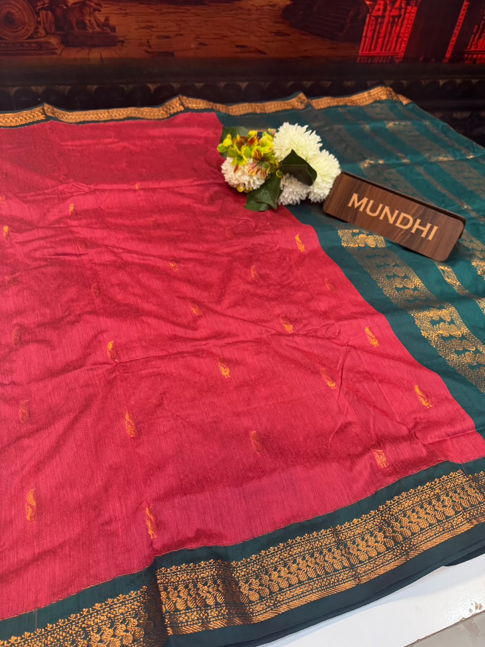 Kalyani Cotton Saree with |Zari Border for Women| KY32